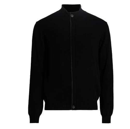 SAKS FIFTH AVENUE COLLECTION Basic Cashmere Full-Zip Cardigan